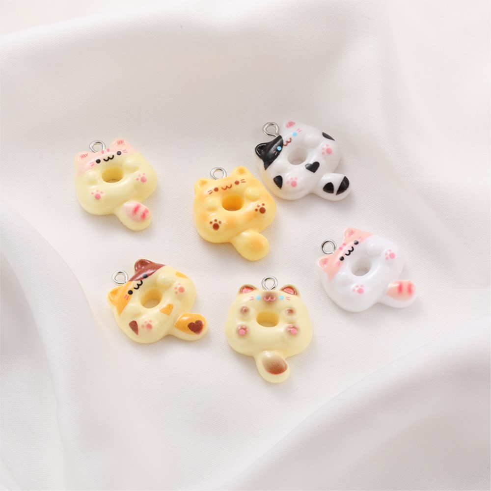 10Pcs Kawaii Cartoon Cat Resin - Resin Crafts Diy review and price