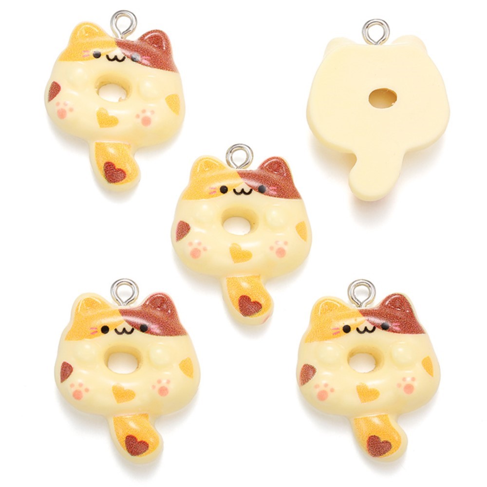 10Pcs Kawaii Cartoon Cat Resin - Resin Crafts Diy review and price