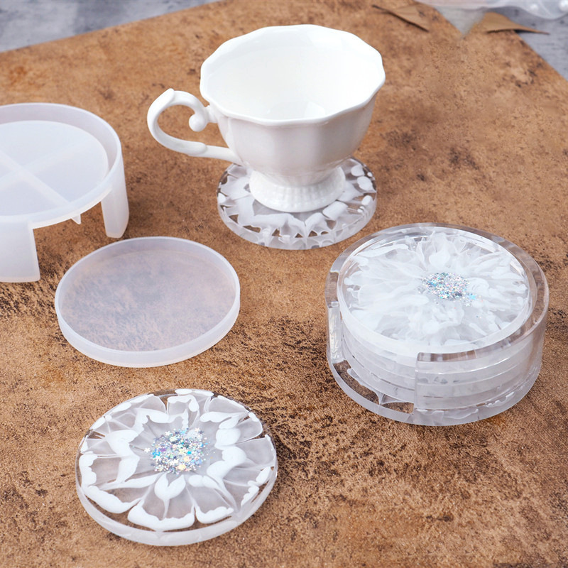 SNASAN Coaster Cup Mat Silicon - Serving Tray Mold review and price