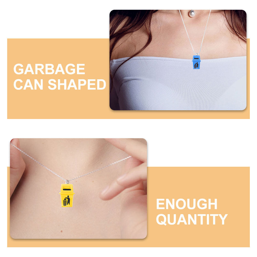 10Pcs Garbage Bin Charms Smoot - Crafting Resin review and price